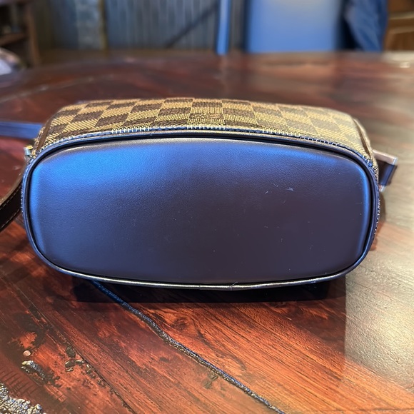 Louis Vuitton Ipanema PM Damier Ebene Crossbody Shoulder Bag Unisex - Picture 6 of 13